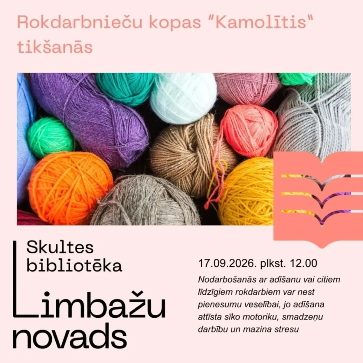 Rokdarbnieču kopas "Kamolītis" tikšanās