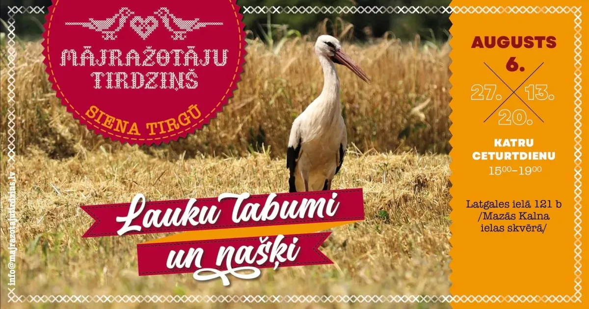 Mājražotāju tirdziņš Mazās Kalna ielas skvērā