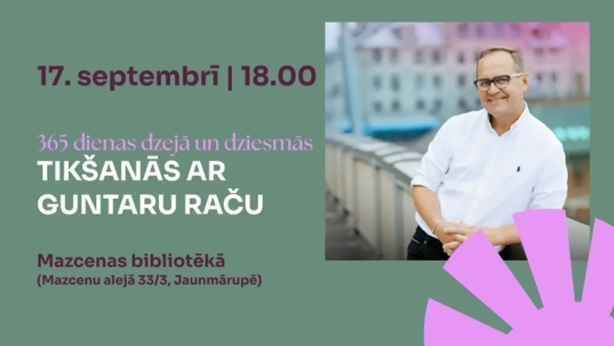 365 dienas dzejā un dziesmās - tikšanās ar Guntaru Raču
