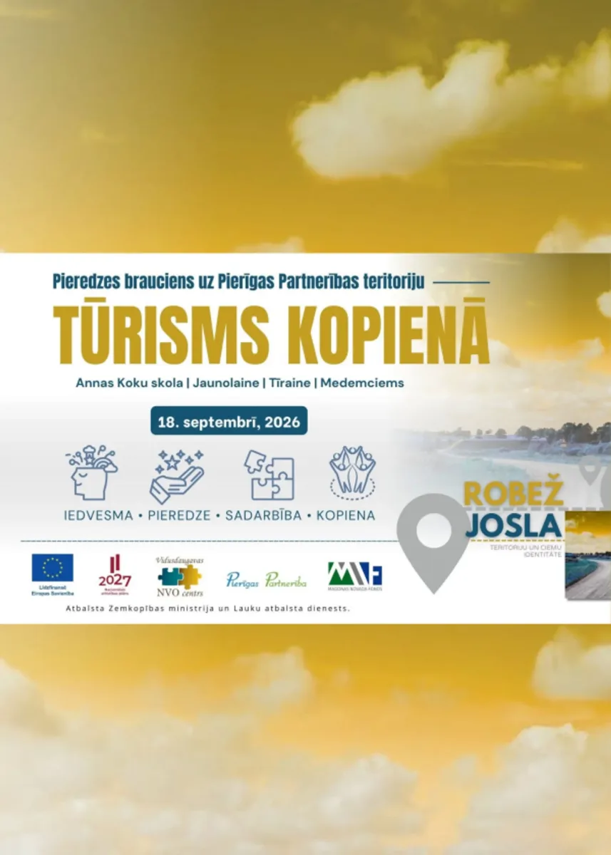 Pieredzes brauciens “Tūrisms kopienā”