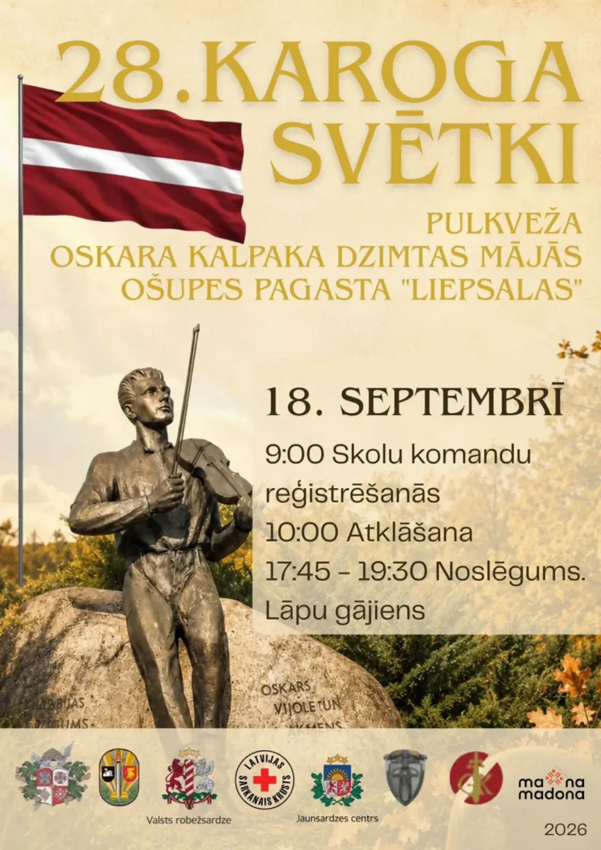 28. Karoga svētki Kalpaka “Liepsalās”