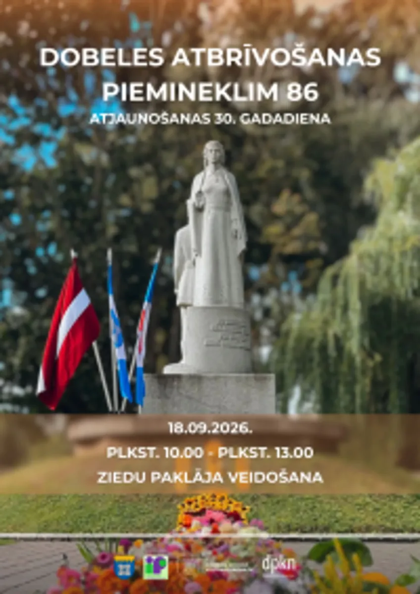 Dobeles Atbrīvošanas piemineklim - 86 gadi