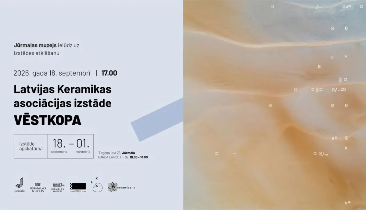 Latvijas Keramikas asociācijas izstādes “Vēstkopa” atklāšana
