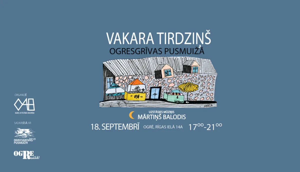Vakara tirdziņš Ogrē
