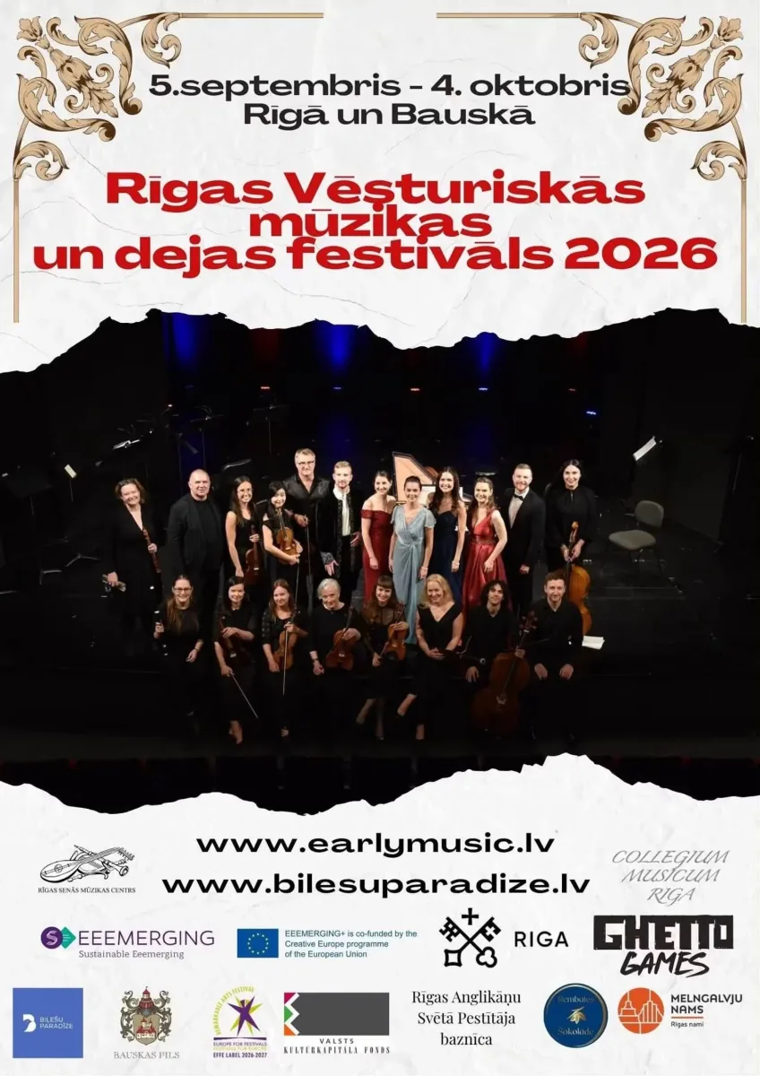 Rīgas Vēsturiskās mūzikas un dejas festivāls 2026