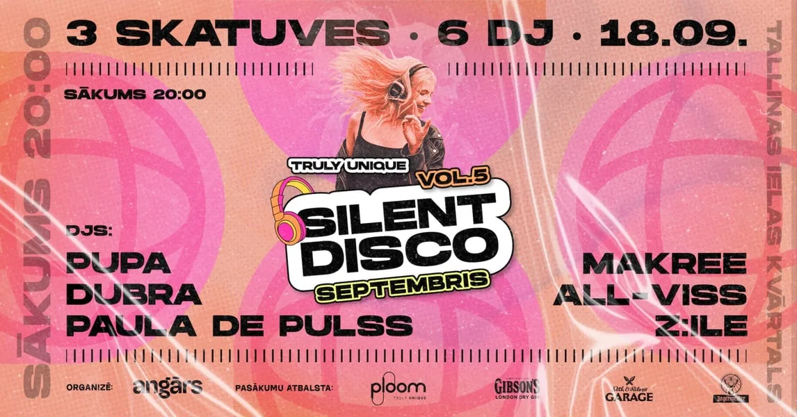 Truly Unique Silent Disco'26: Summer Edition Vol.5