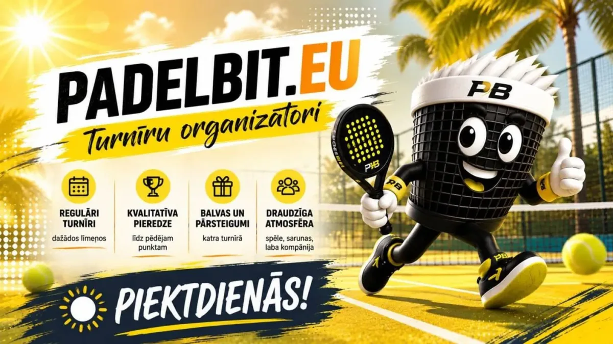 Padel Turnīrs (D+/C līmeniem)