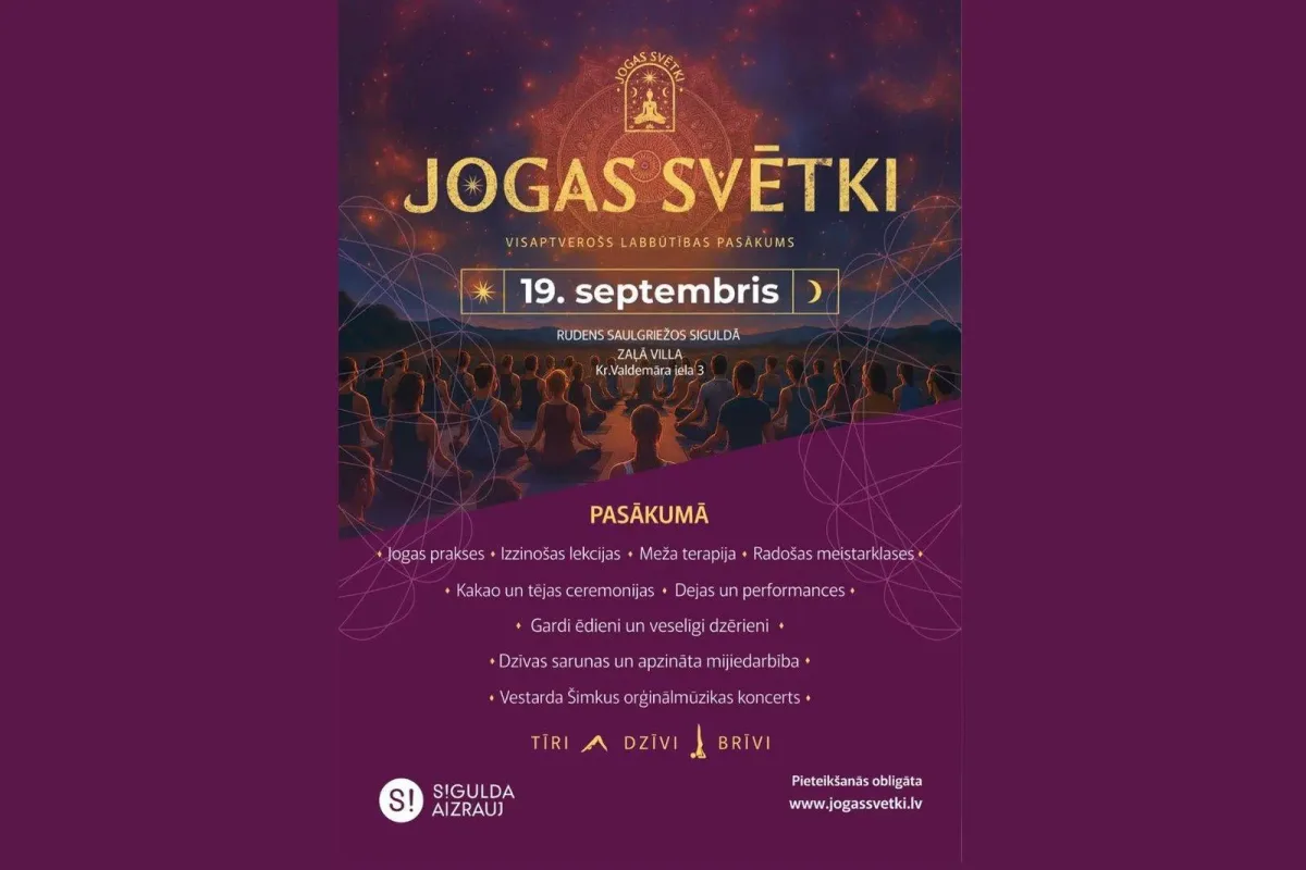 JOGAS SVĒTKI SIGULDĀ