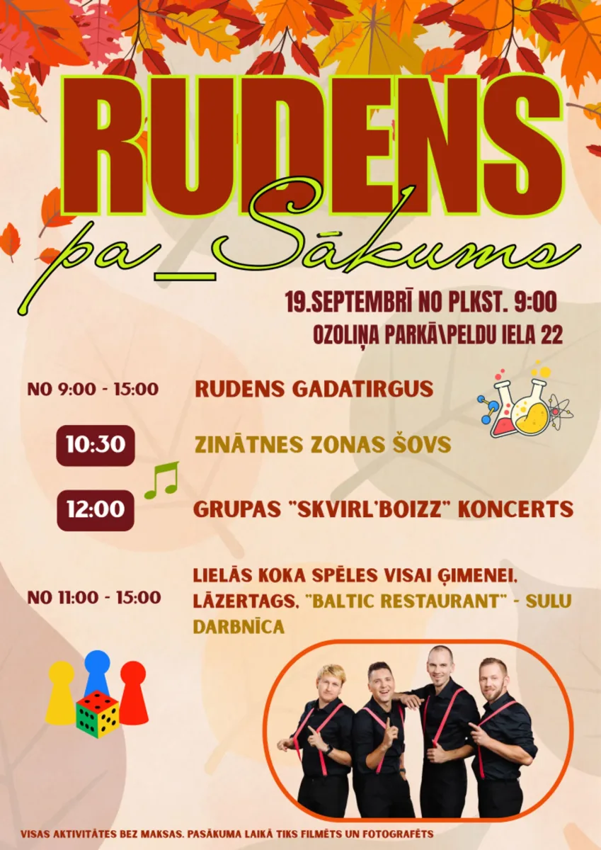 Gadatirgus "Rudens pa_sākums" Ikšķilē