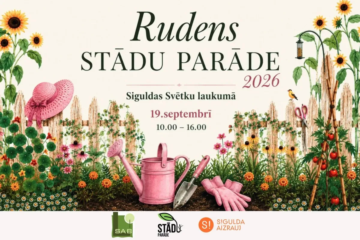 Rudens stādu parāde - Sigulda aizrauj!