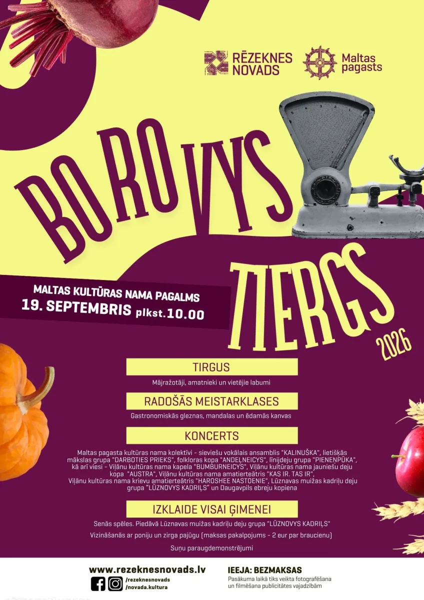 Borovys tiergs 2026