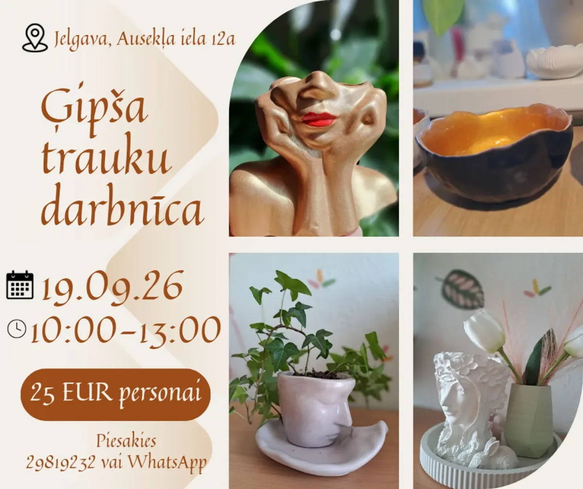 Ģipša trauku darbnīca