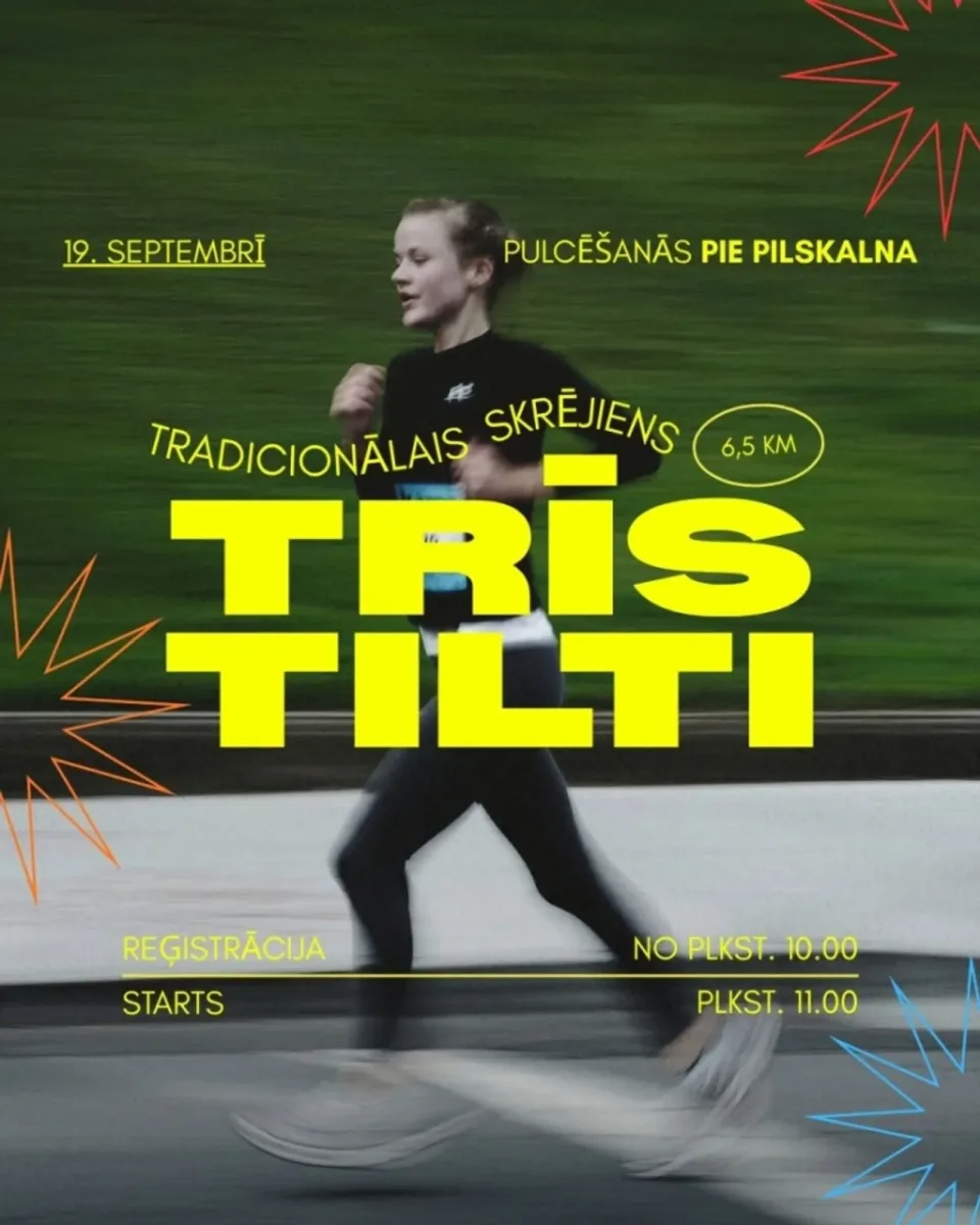 Skrējiens “Trīs tilti”