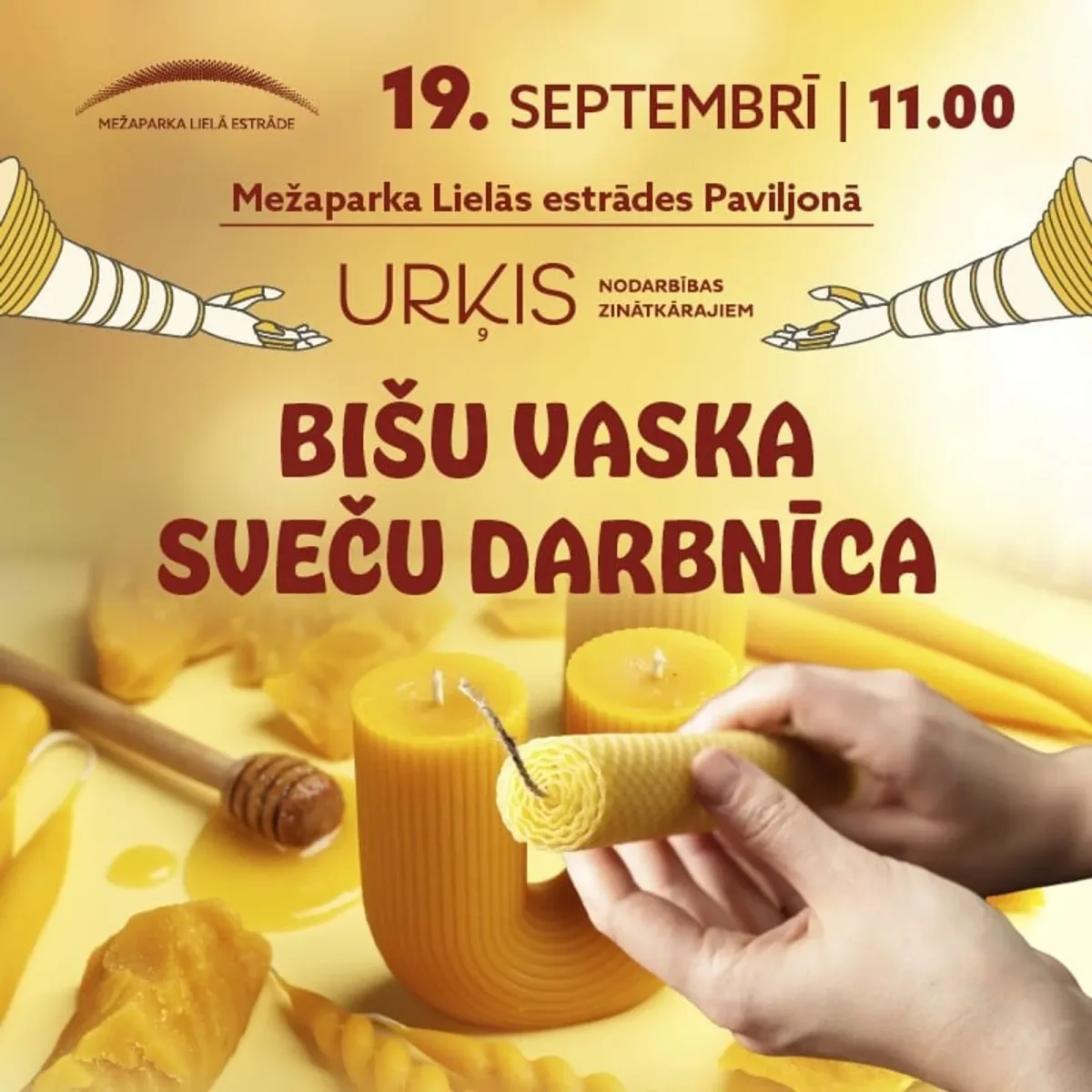 URĶIS | BIŠU VASKA SVEČU DARBNĪCA