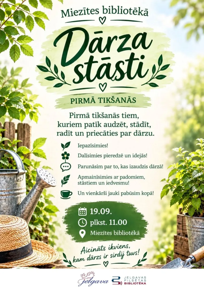 Dārza stāsti - Jelgava