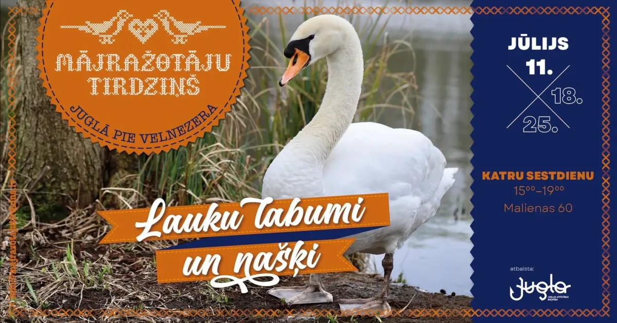 Mājražotāju tirdziņš Juglā pie Velnezera