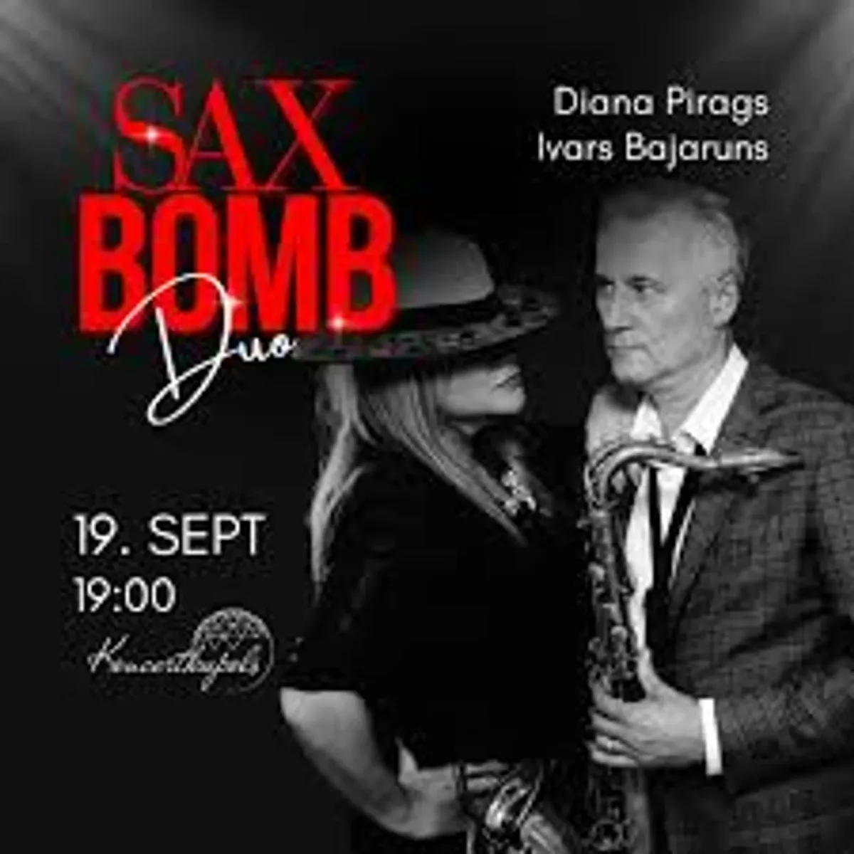 Sax Bomb duo | Diana Pirags un Ivars Bajaruns