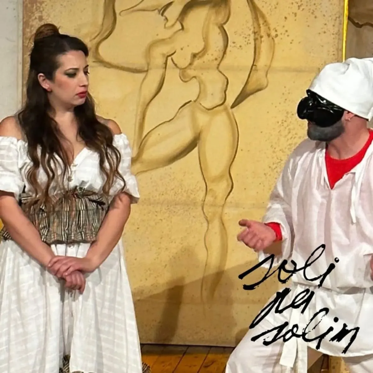 Teatro dei Dioscuri, Itālija. Pēc Tony Casla darba motīviem “Trīs nabadziņi”