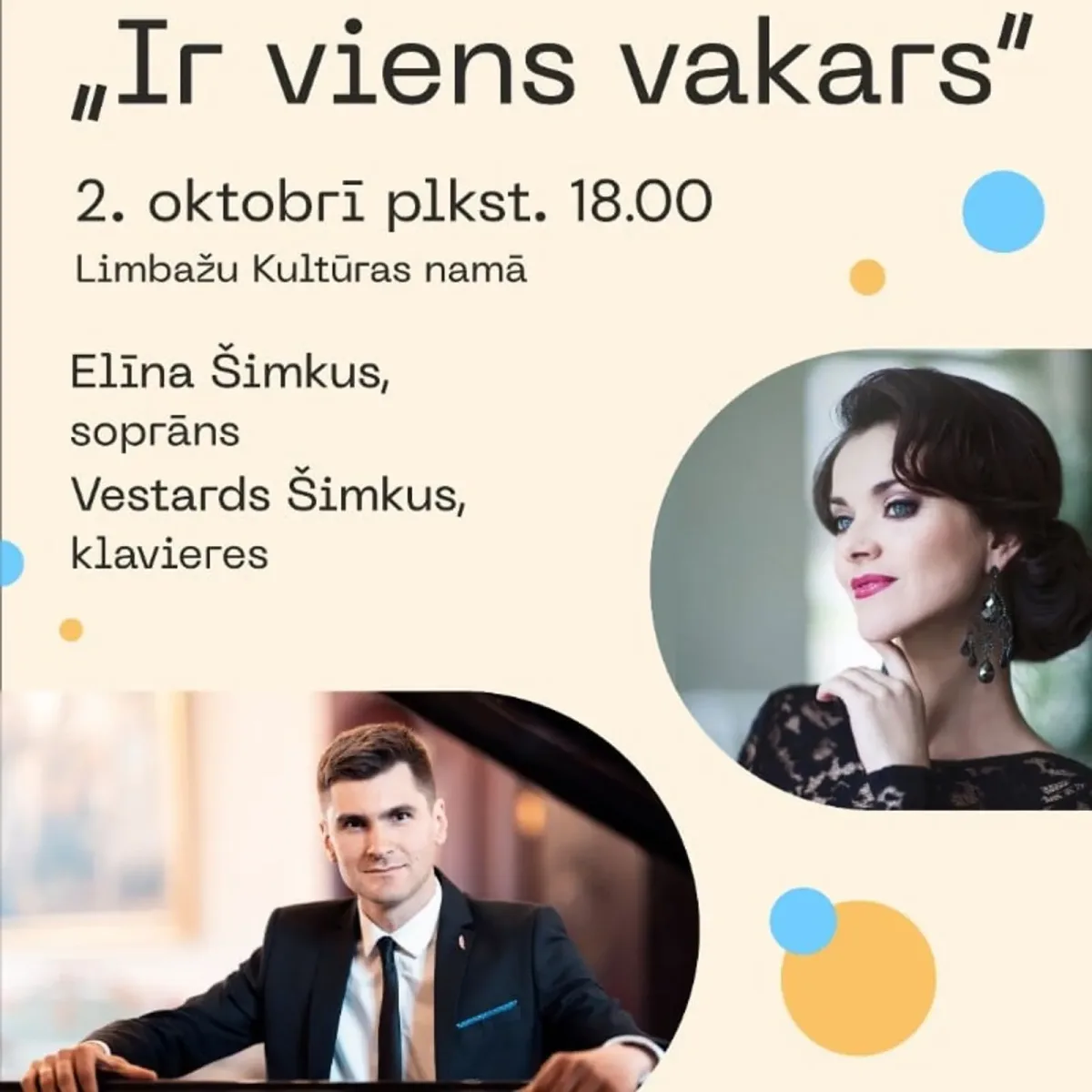 IR VIENS VAKARS | Elīna un Vestards Šimkus