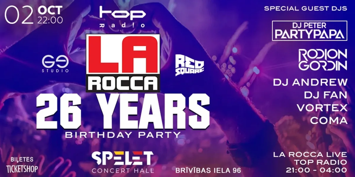 LA ROCCA – 26 BIRTHDAY PARTY