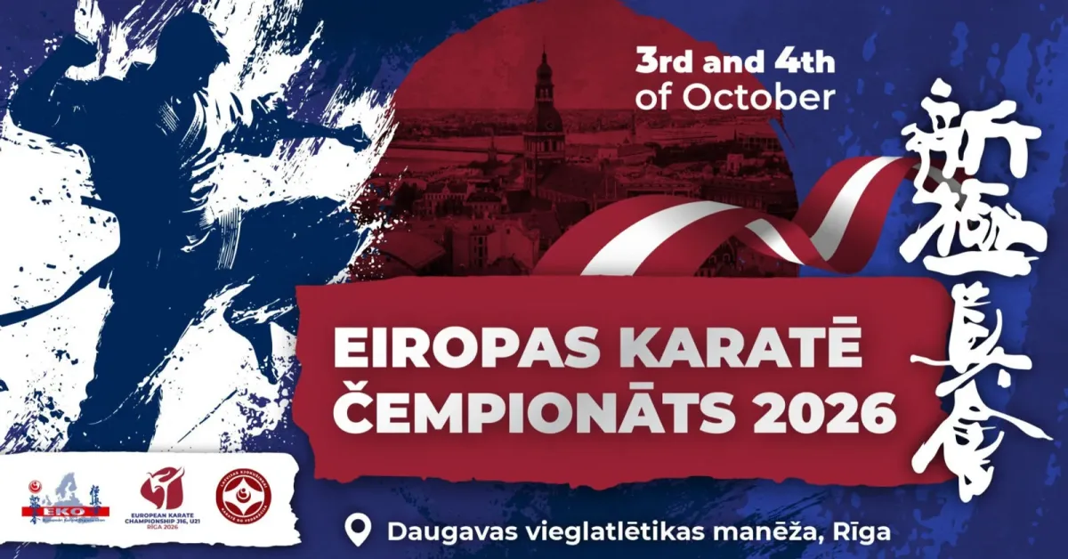 Eiropas karatē čempionāts - 2 dienu biļete