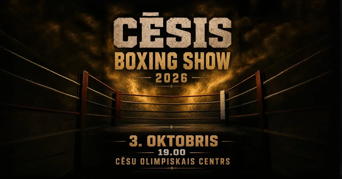 Cēsis boxing show
