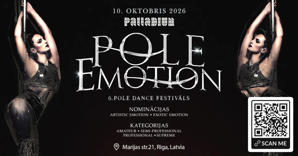 Pole Emotion-2026 / 6. Pole dance festivāls