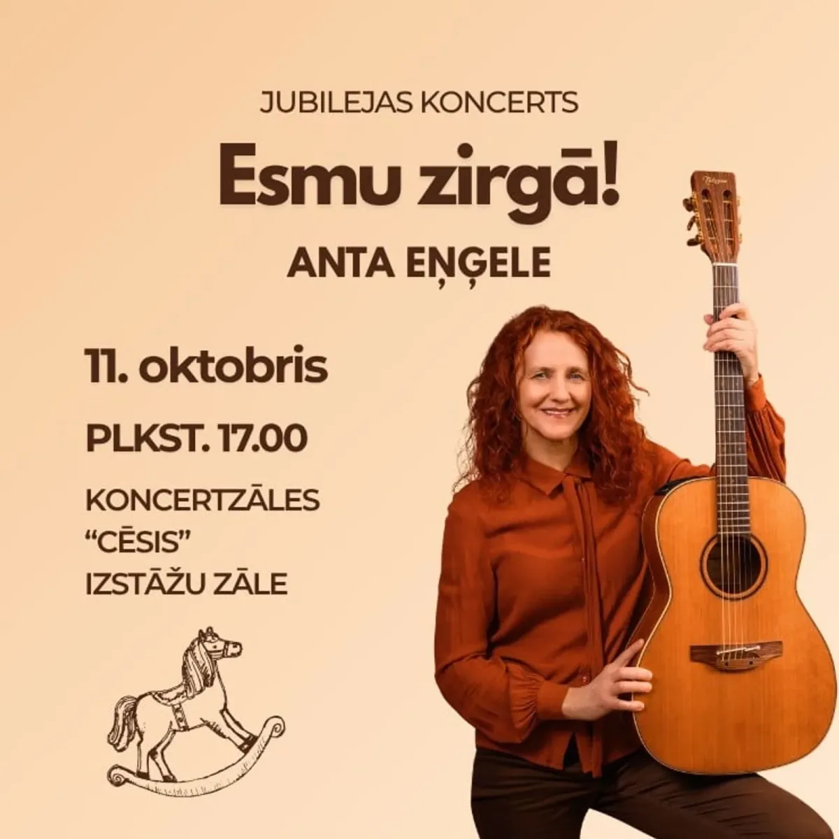 Anta Eņģele | Jubilejas koncerts "Esmu zirgā!"