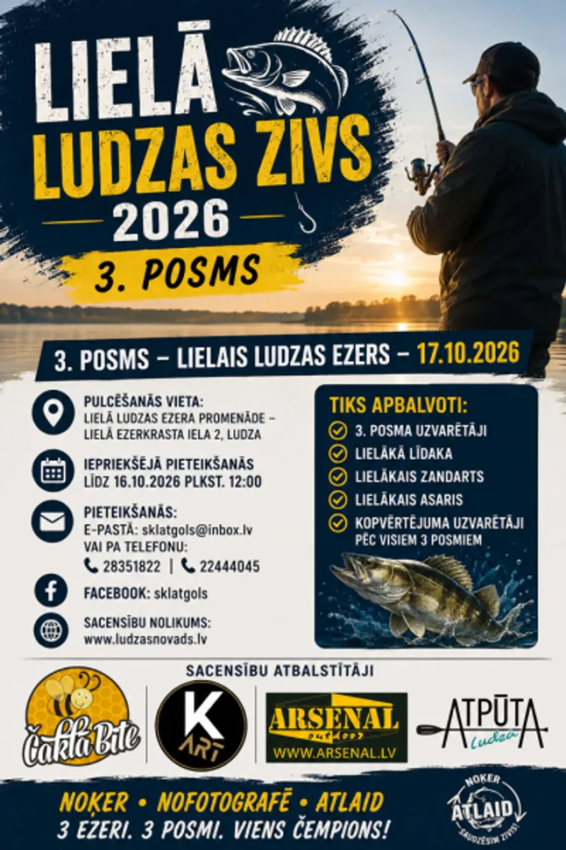 Ludzas zivs 2026 Ludzas posms