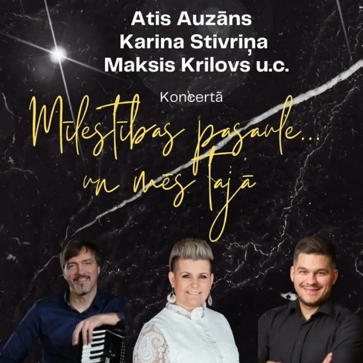 Koncerts “Mīlestības pasaule... un mēs tajā”