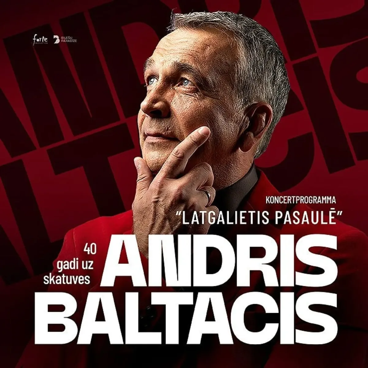 Andra Baltača koncertprogramma “Latgalietis pasaulē”