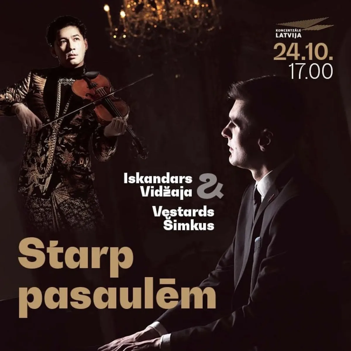 Starp pasaulēm. Iskandars Vidžaja un Vestards Šimkus