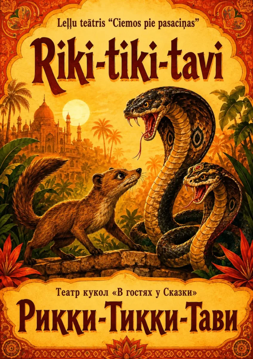 Izrāde pēc pasakas “Riki-Tiki-Tavi” motīviem