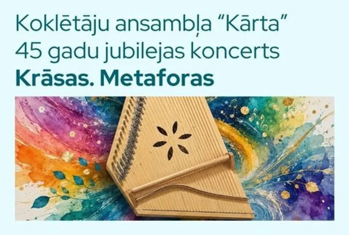 45th Anniversary Concert of the Kārta Kokle Ensemble, Colors. Metaphors