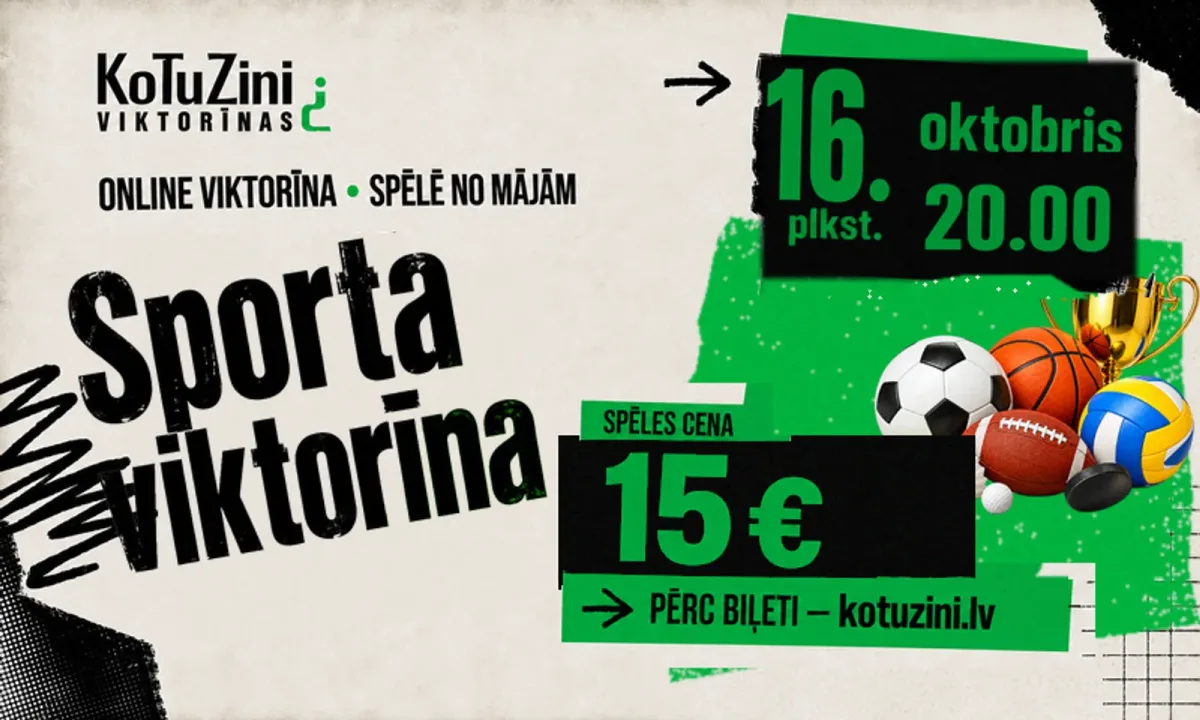 Online viktorīna "Sporta viktorīna"