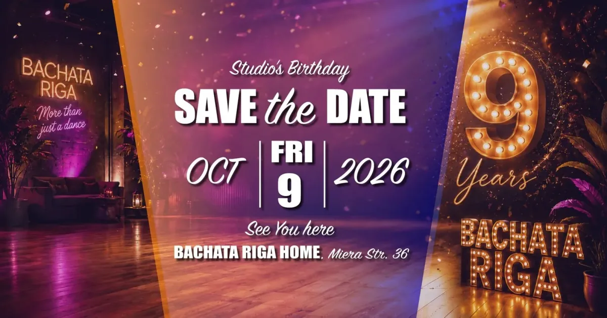 Bachata Riga DZIMŠANAS DIENAS BALLĪTE