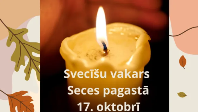 Seces pagastā – Svecīšu vakars