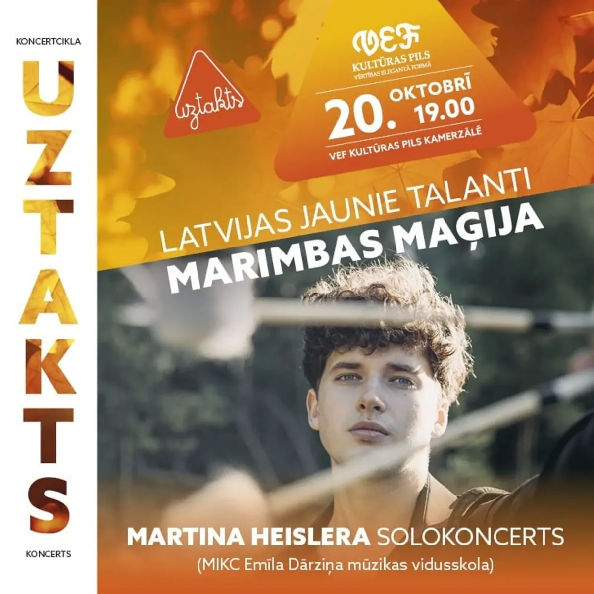 UZTAKTS Latvijas jaunie talanti | MARIMBAS MAĢIJA | Martina Heislera solokoncerts