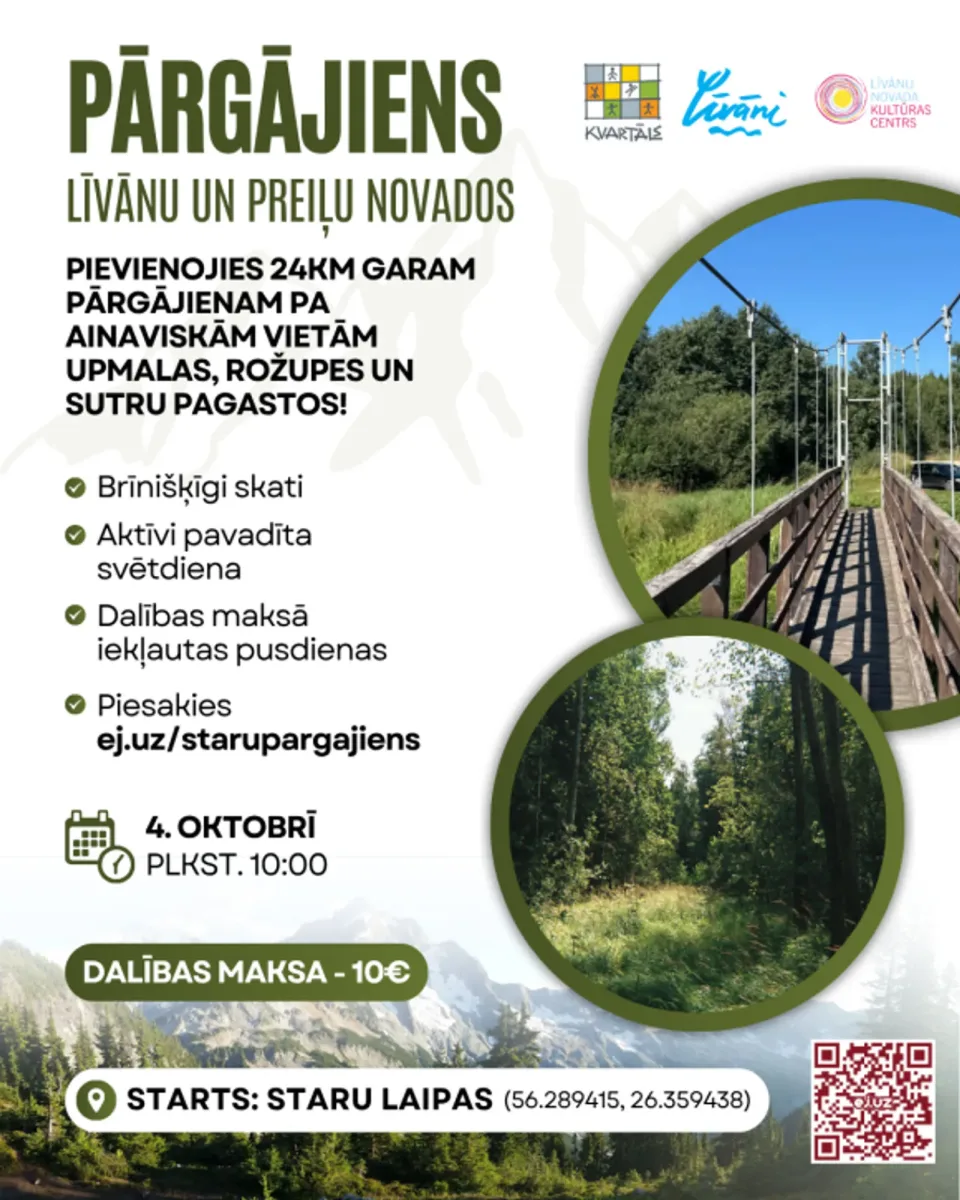 Pārgājiens Līvānu un Preiļu novados