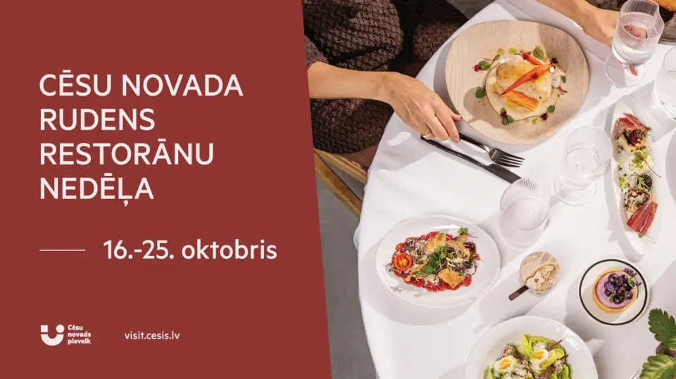 Cēsu novada rudens Restorānu nedēļa