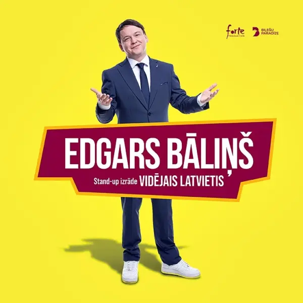 EDGARS BĀLIŅŠ stand-up izrāde VIDĒJAIS LATVIETIS