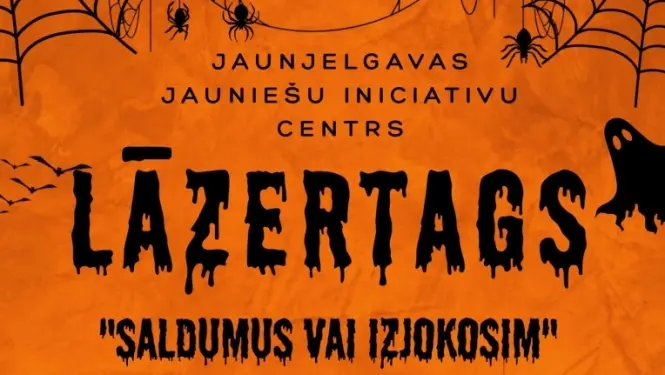 Lāzertags “Saldumus vai izjokosim” Jaunjelgavā