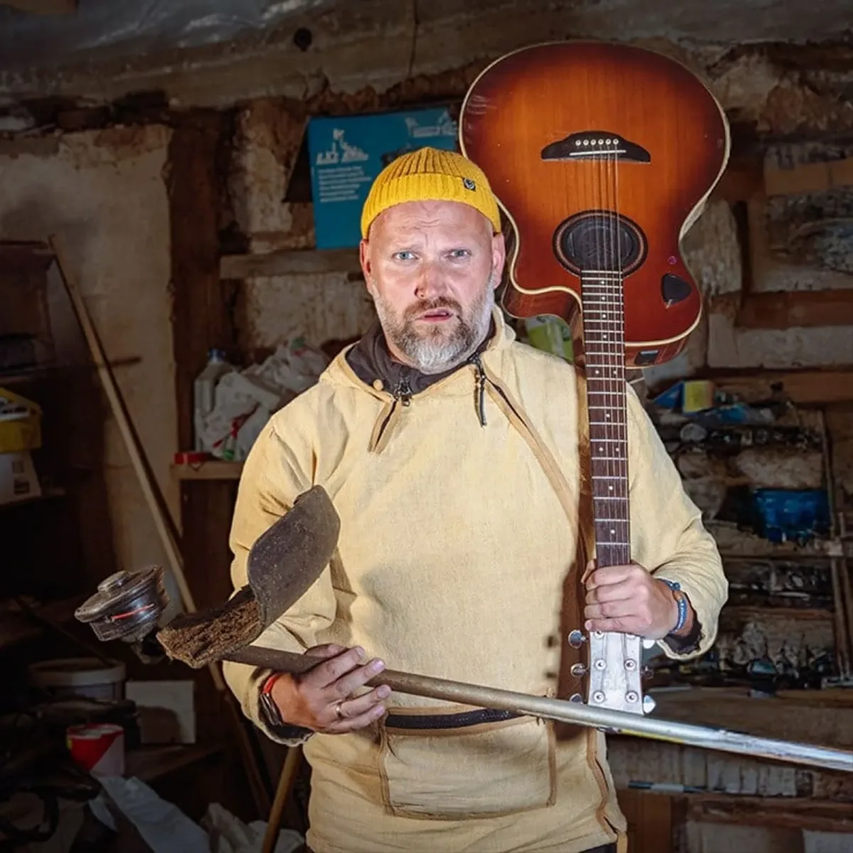 Mikus Frišfelds | Stand-up dziesmu programma “40+ (dziesmas par vīriešu tiesībām un stāvokļiem)”