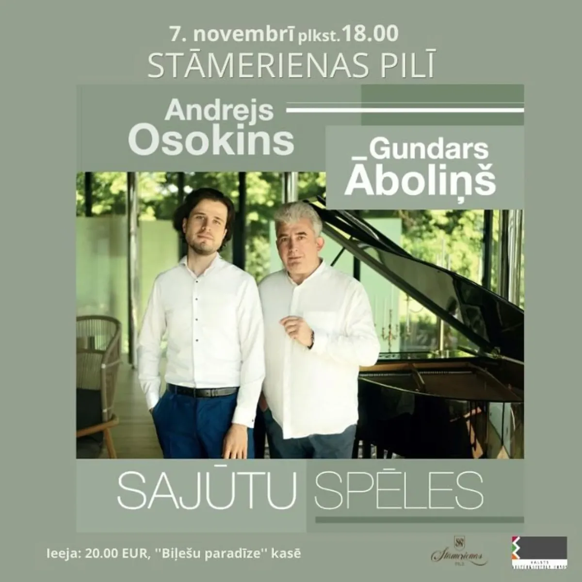 Gundars Āboliņš, Andrejs Osokins “Sajūtu spēles”
