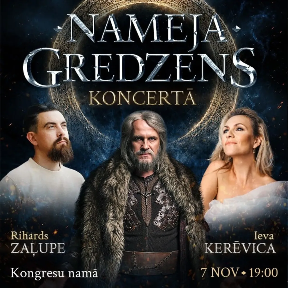 Rihards Zaļupe "Nameja gredzens KONCERTĀ"
