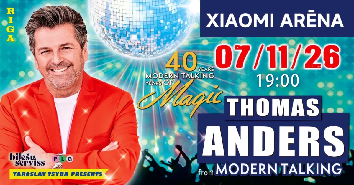 Thomas Anders from Modern Talking