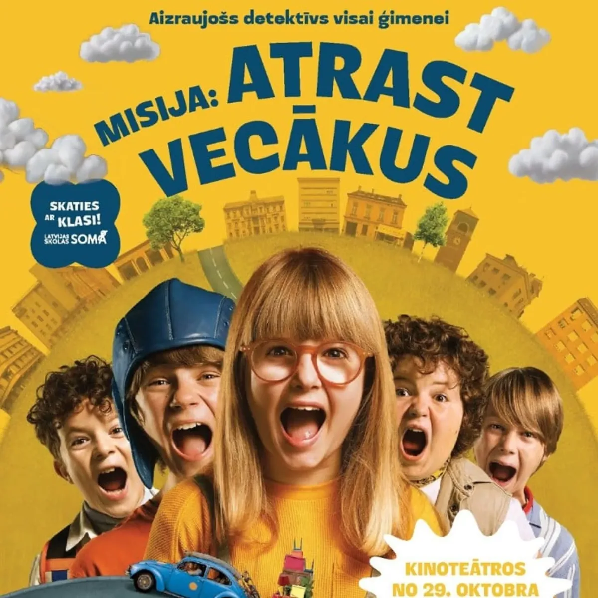 Ģimenes filma MISIJA: ATRAST VECĀKUS