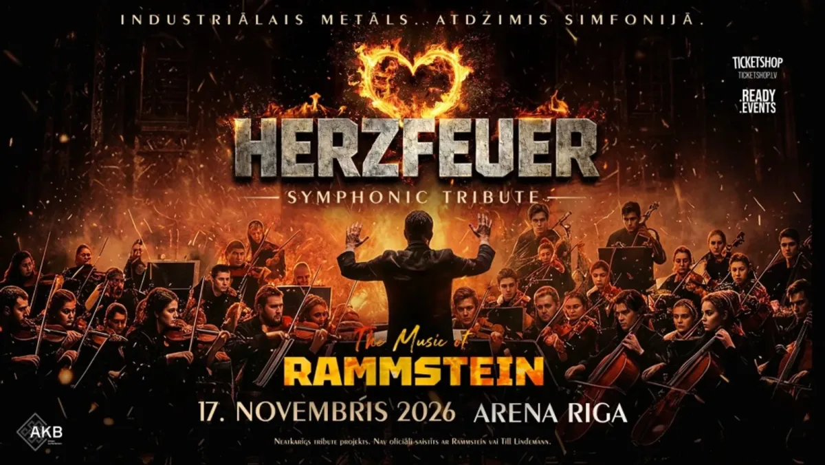 RAMMSTEIN SYMPHONIC EXPERIENCE - TRIBUTE HERZFEUER | Riga