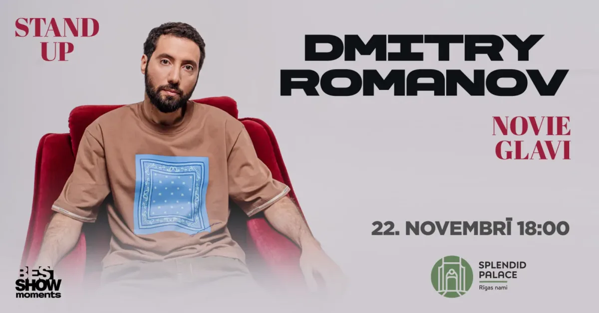 Dmitry Romanov Stand Up koncerts