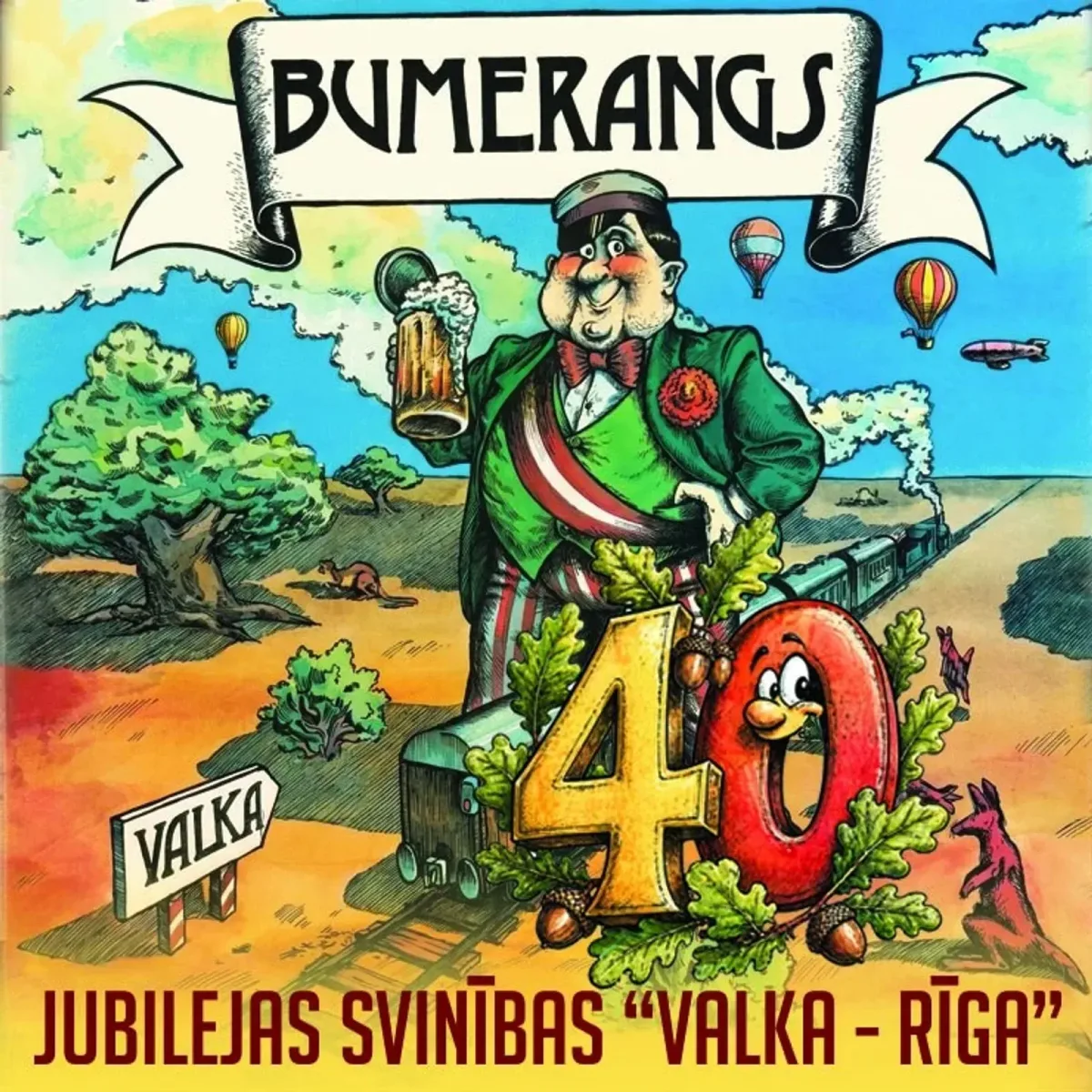 RĪGA–VALKA | Bumerangam 40!